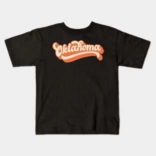 Oklahoma Retro Kids T-Shirt